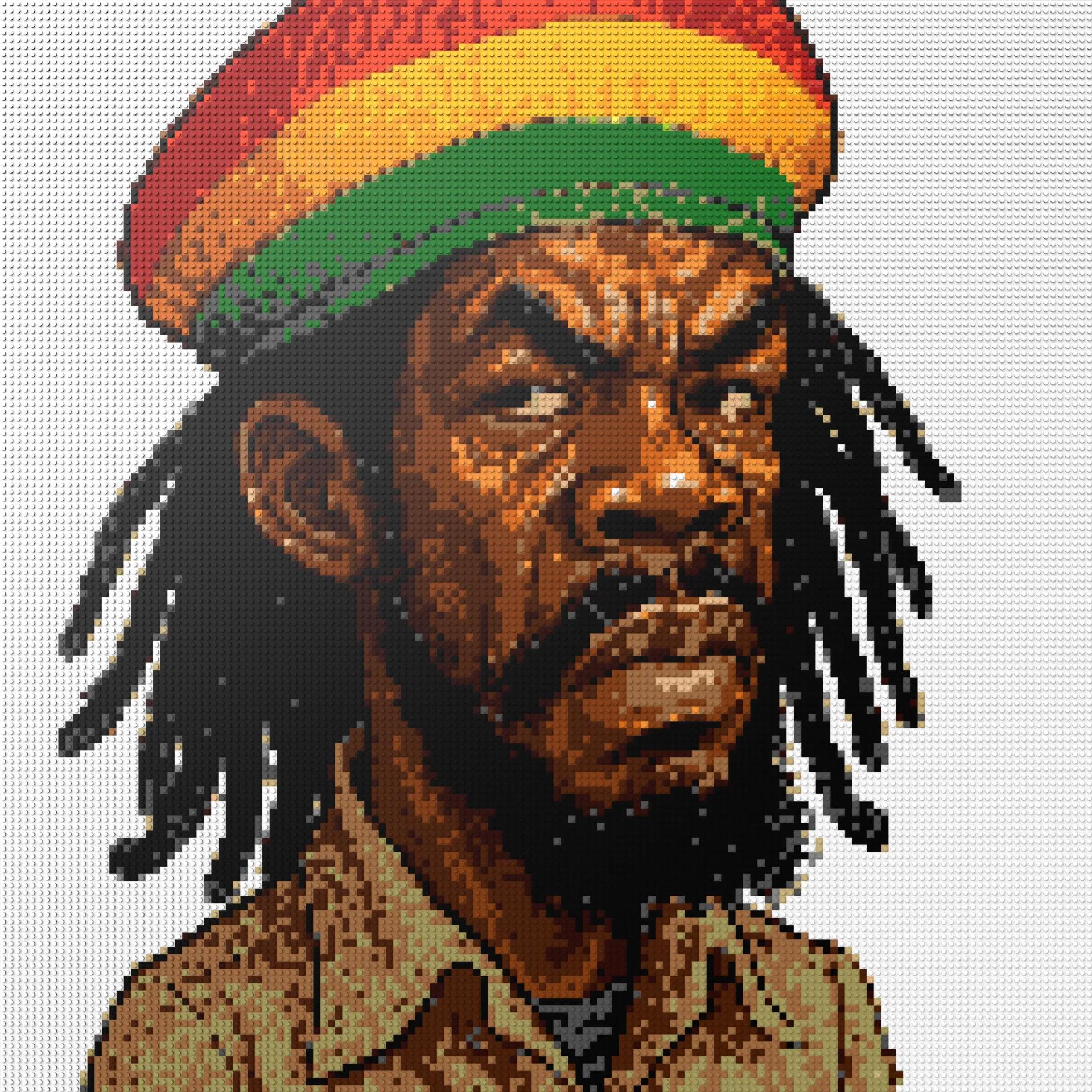 150*150studs, 120*120cm, 47,25*47,25inch