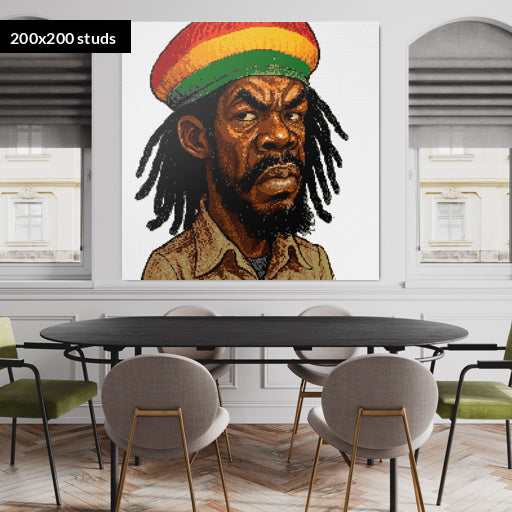 200*200studs, 160*160cm, 63*63inch