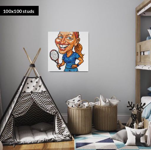 100*100studs, 80*80cm, 31,5*31,5inch