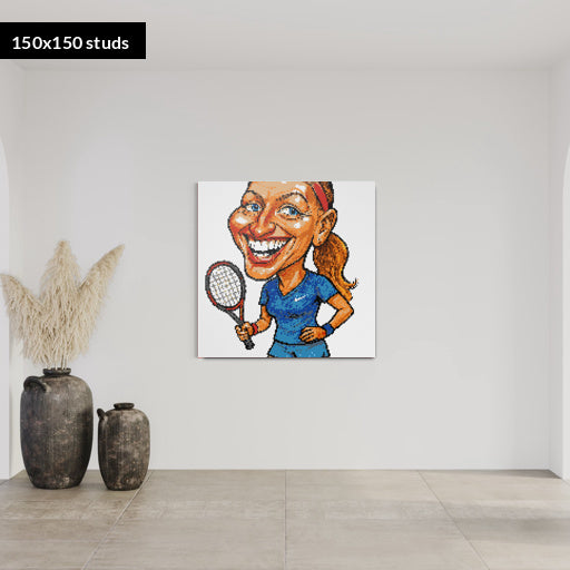 150*150studs, 120*120cm, 47,25*47,25inch