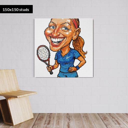 150*150studs, 120*120cm, 47,25*47,25inch