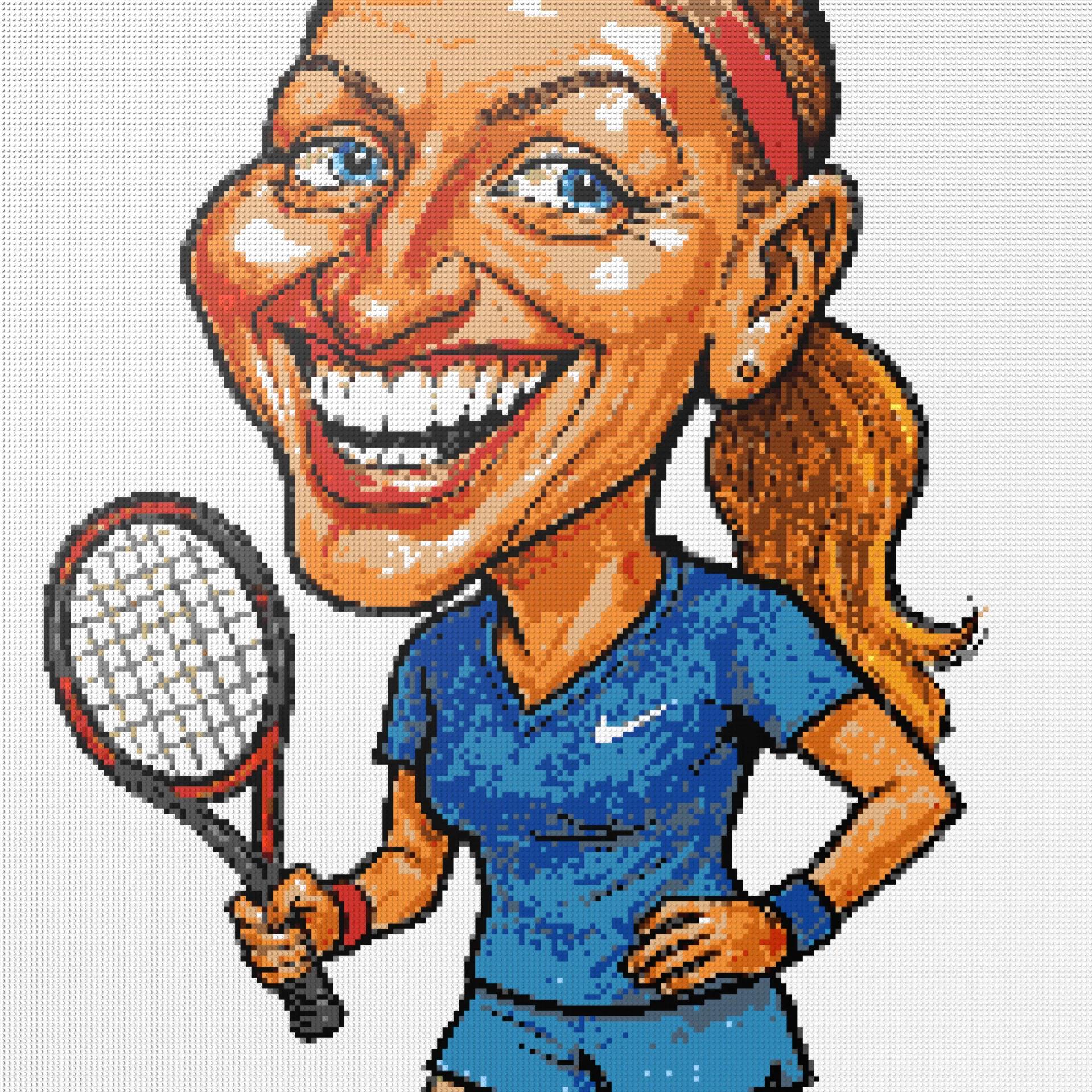 200*200studs, 160*160cm, 63*63inch