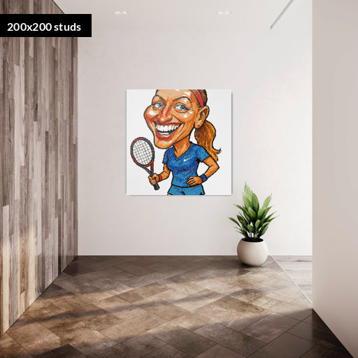 200*200studs, 160*160cm, 63*63inch