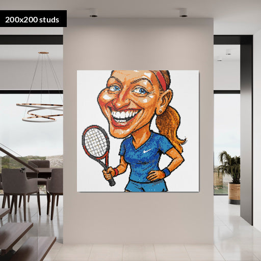 200*200studs, 160*160cm, 63*63inch