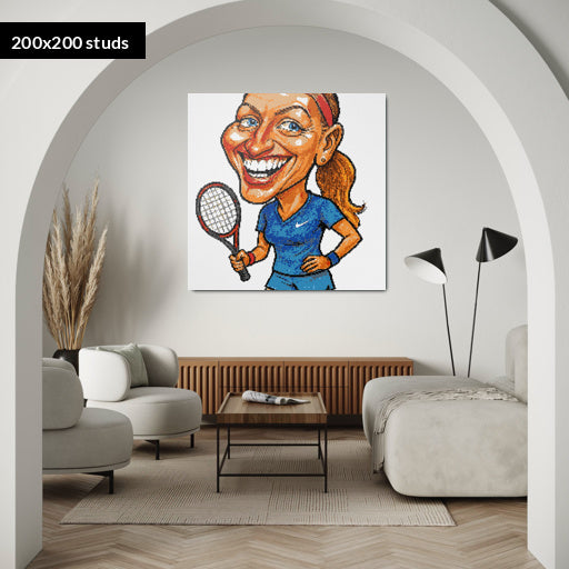 200*200studs, 160*160cm, 63*63inch