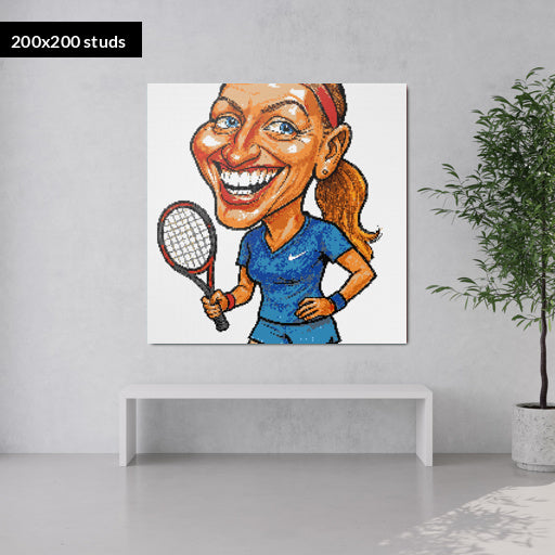 200*200studs, 160*160cm, 63*63inch