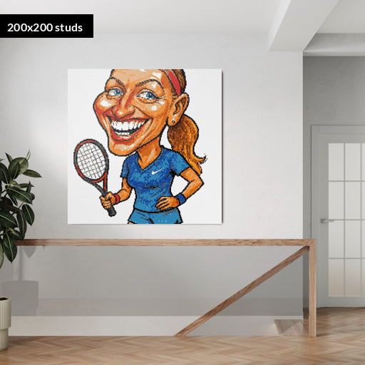 200*200studs, 160*160cm, 63*63inch