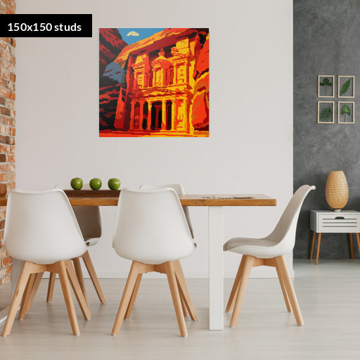 150*150studs, 120*120cm, 47,25*47,25inch