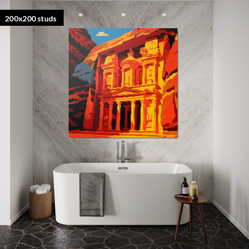 200*200studs, 160*160cm, 63*63inch