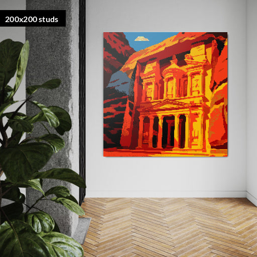 200*200studs, 160*160cm, 63*63inch