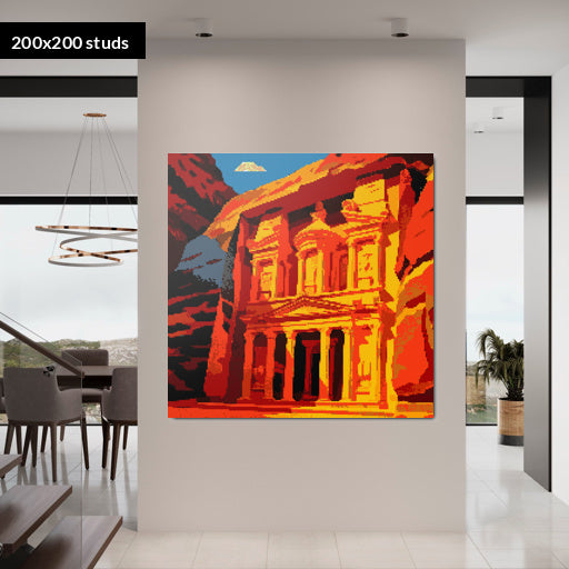 200*200studs, 160*160cm, 63*63inch