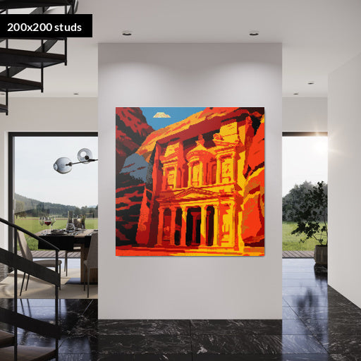 200*200studs, 160*160cm, 63*63inch