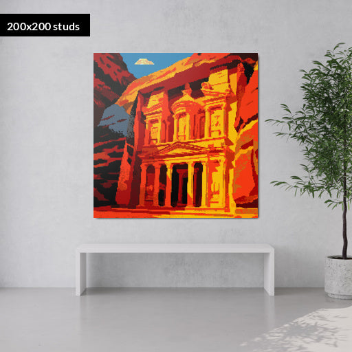 200*200studs, 160*160cm, 63*63inch
