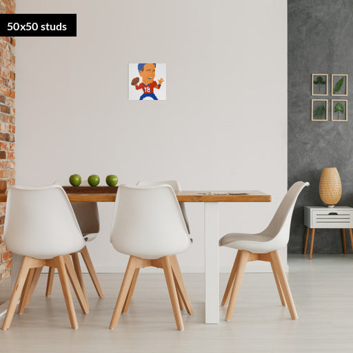 50*50studs, 40*40cm, 15,75*15,75inch