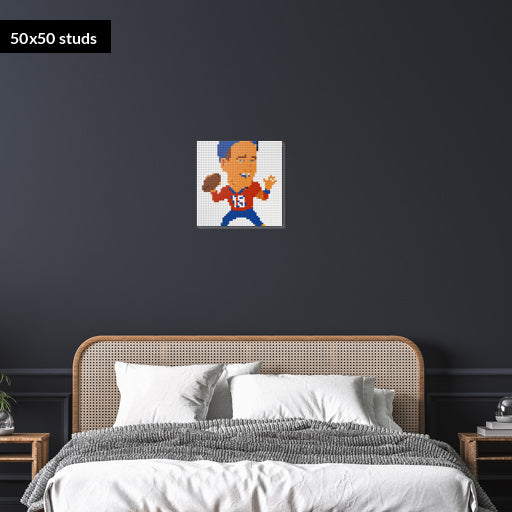 50*50studs, 40*40cm, 15,75*15,75inch