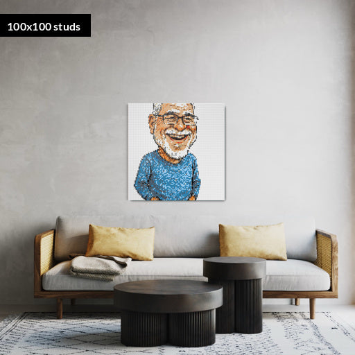 100*100studs, 80*80cm, 31,5*31,5inch