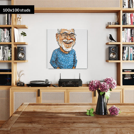 100*100studs, 80*80cm, 31,5*31,5inch