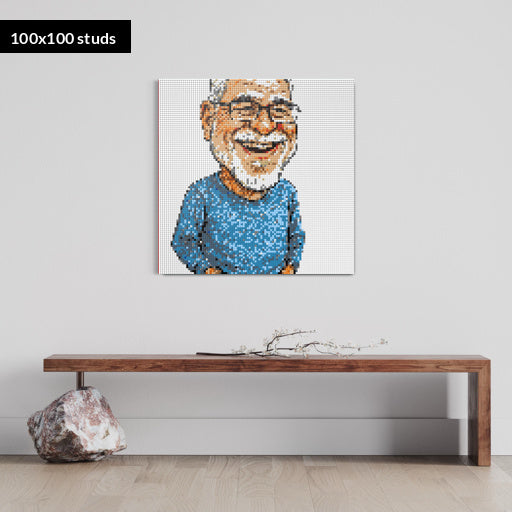 100*100studs, 80*80cm, 31,5*31,5inch