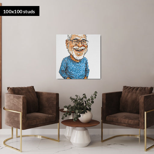 100*100studs, 80*80cm, 31,5*31,5inch