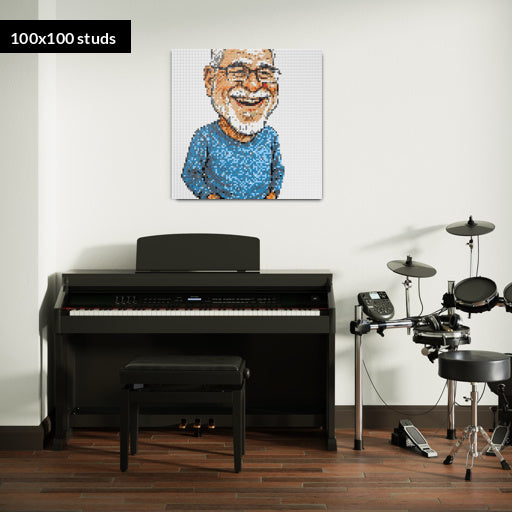 100*100studs, 80*80cm, 31,5*31,5inch