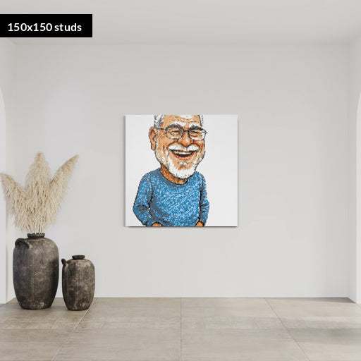 150*150studs, 120*120cm, 47,25*47,25inch