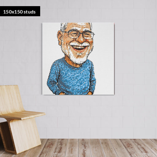 150*150studs, 120*120cm, 47,25*47,25inch