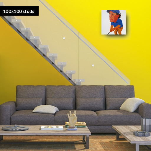 100*100studs, 80*80cm, 31,5*31,5inch