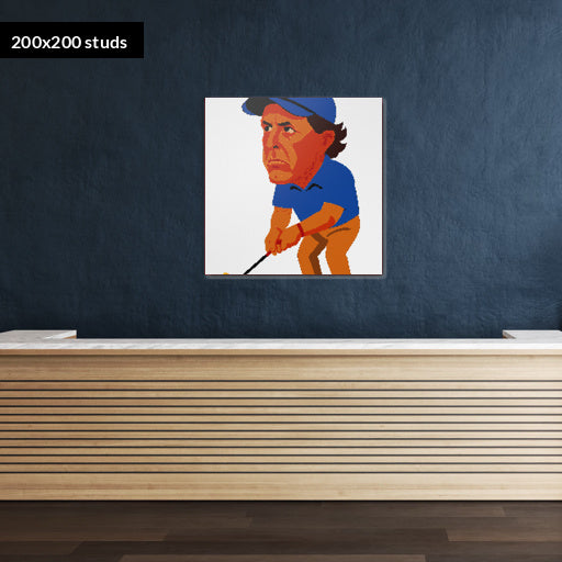 200*200studs, 160*160cm, 63*63inch