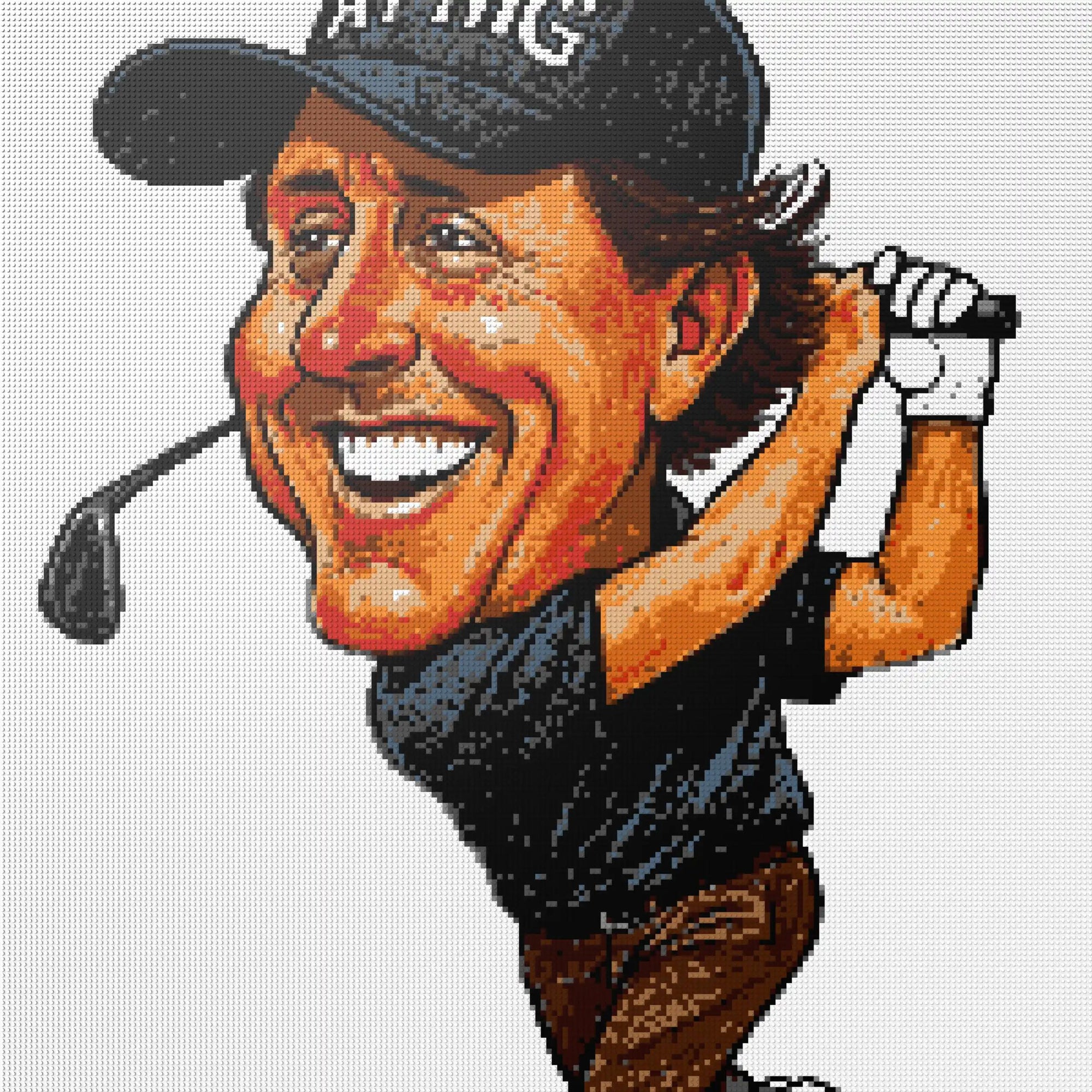 200*200studs, 160*160cm, 63*63inch