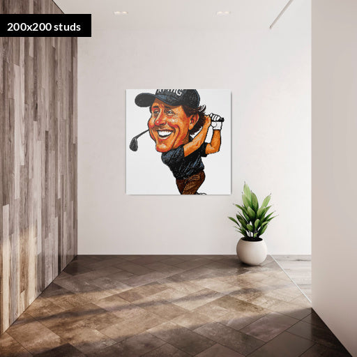 200*200studs, 160*160cm, 63*63inch