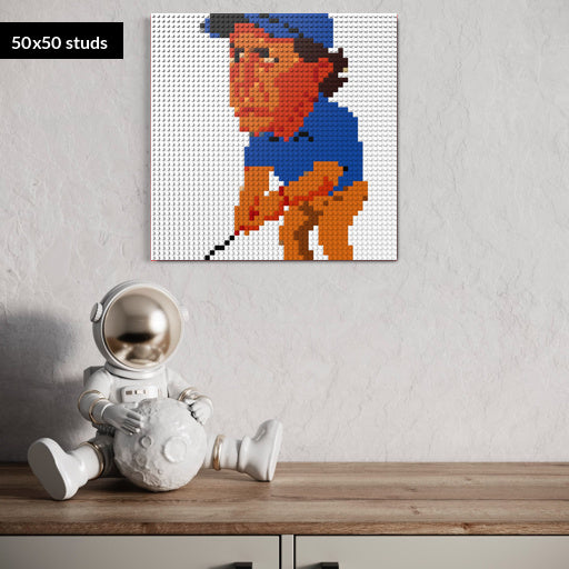50*50studs, 40*40cm, 15,75*15,75inch