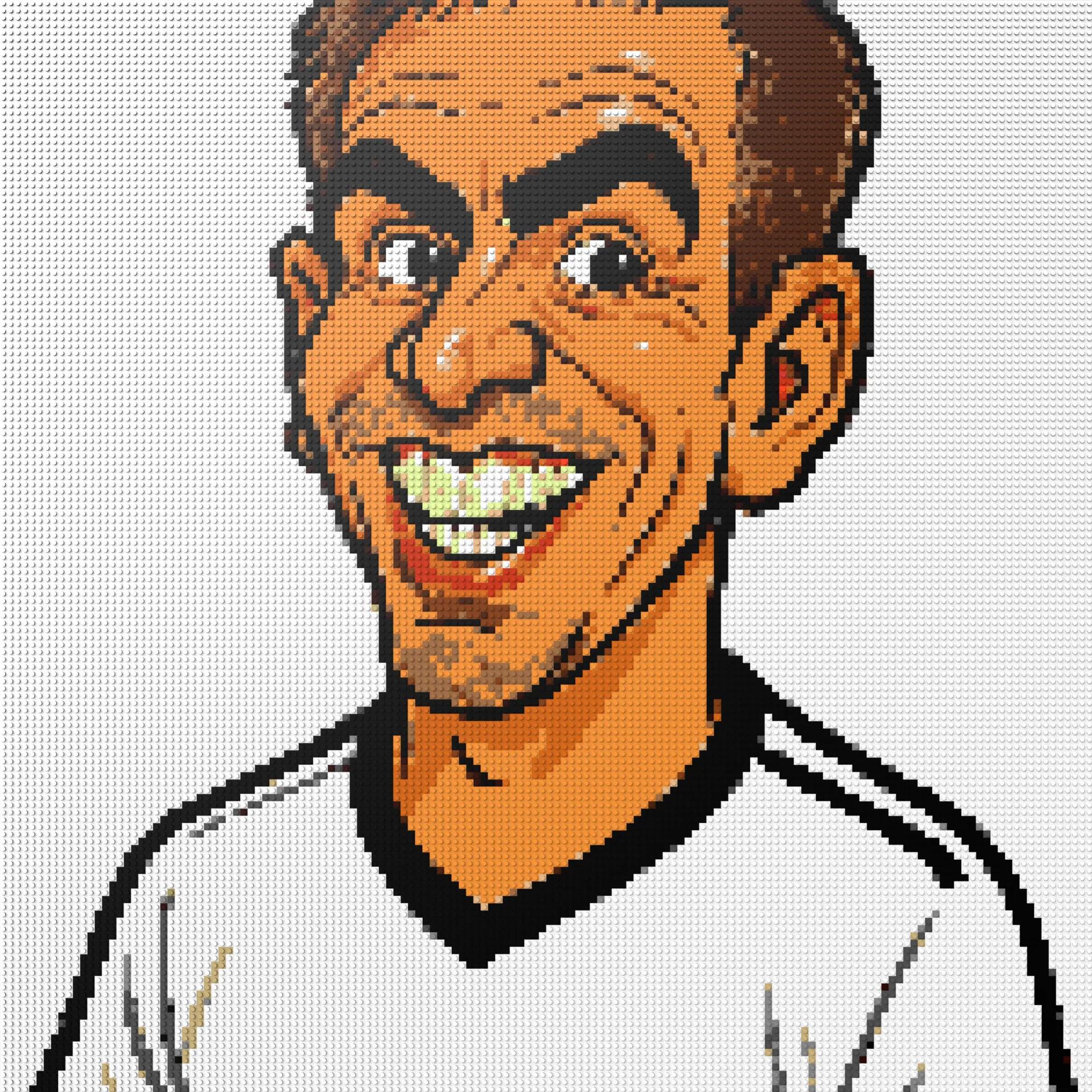 150*150studs, 120*120cm, 47,25*47,25inch