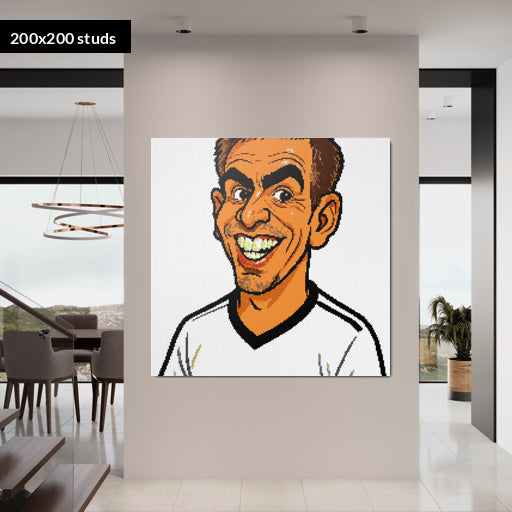 200*200studs, 160*160cm, 63*63inch