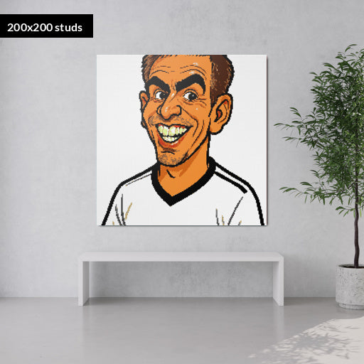 200*200studs, 160*160cm, 63*63inch