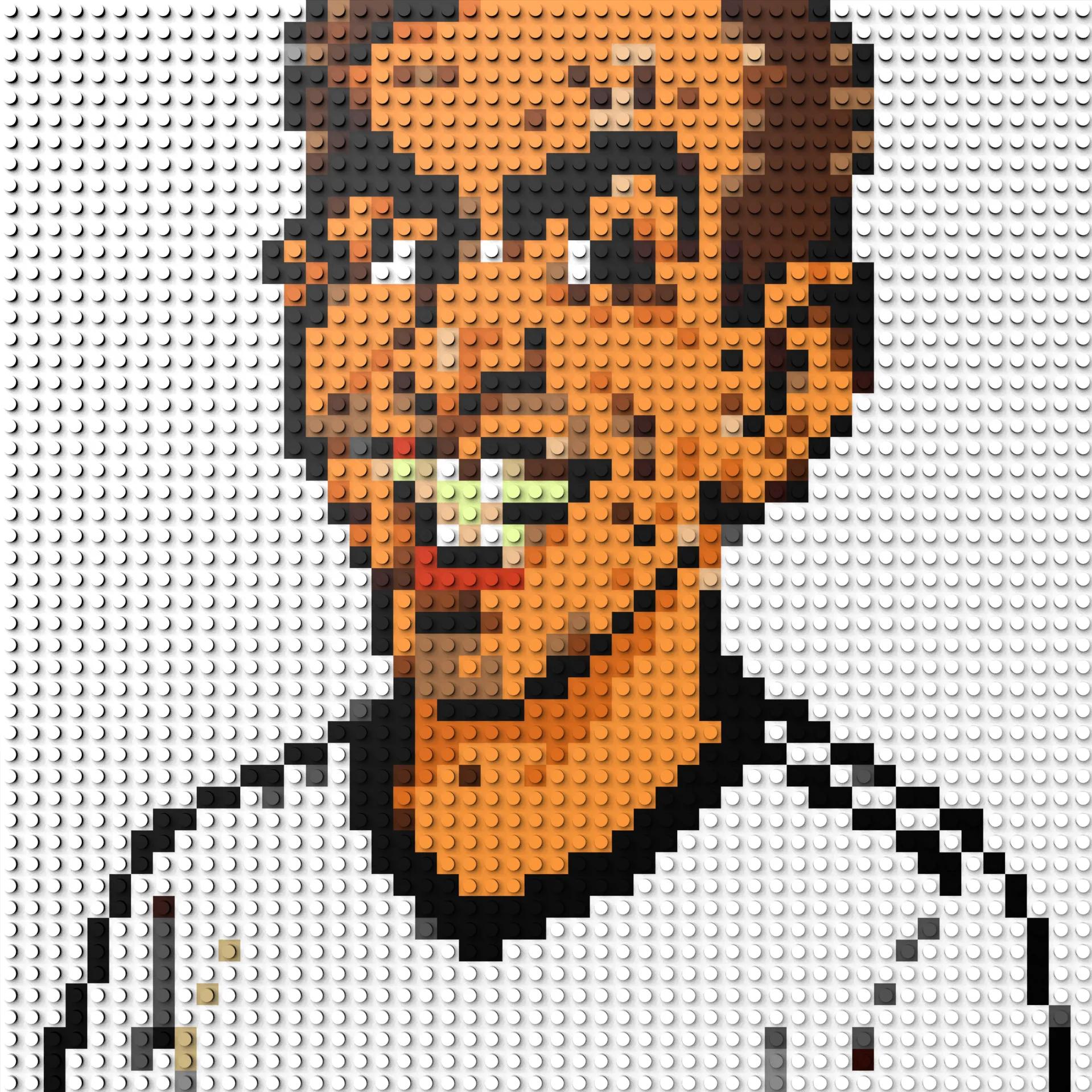 50*50studs, 40*40cm, 15,75*15,75inch