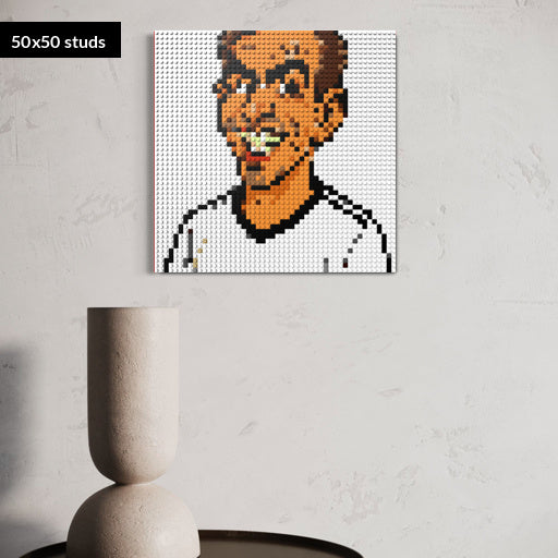 50*50studs, 40*40cm, 15,75*15,75inch