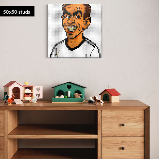 50*50studs, 40*40cm, 15,75*15,75inch