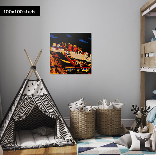 100*100studs, 80*80cm, 31,5*31,5inch