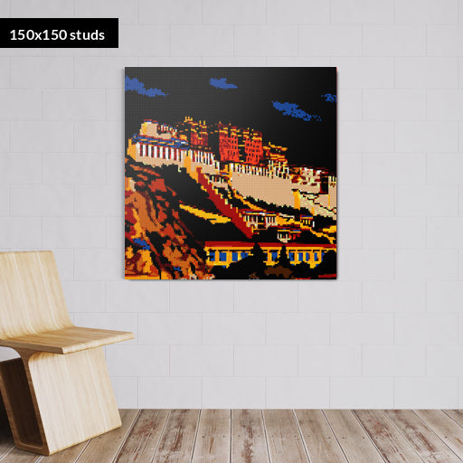 150*150studs, 120*120cm, 47,25*47,25inch