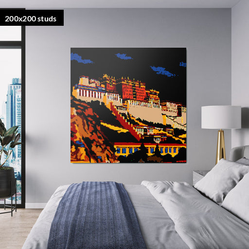 200*200studs, 160*160cm, 63*63inch