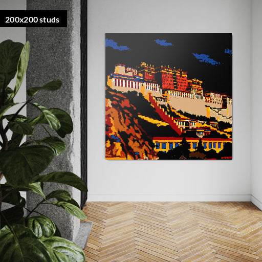 200*200studs, 160*160cm, 63*63inch