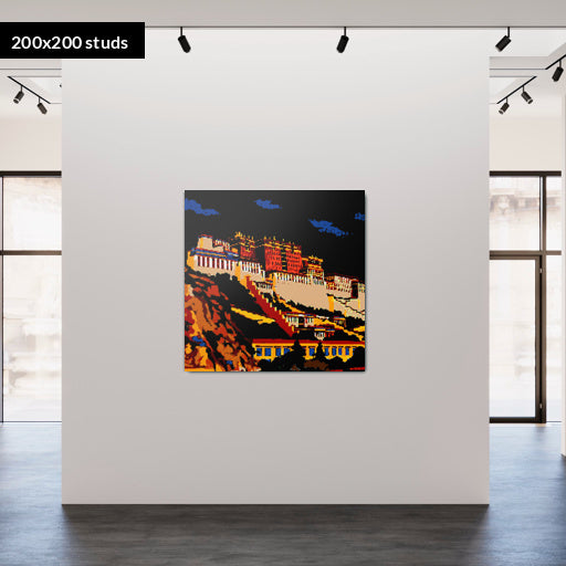 200*200studs, 160*160cm, 63*63inch