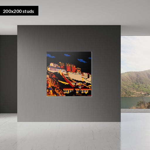 200*200studs, 160*160cm, 63*63inch