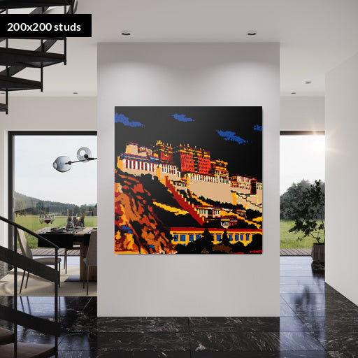200*200studs, 160*160cm, 63*63inch