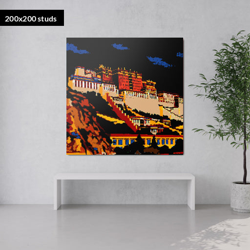 200*200studs, 160*160cm, 63*63inch
