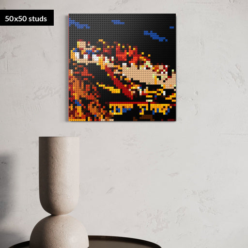 50*50studs, 40*40cm, 15,75*15,75inch