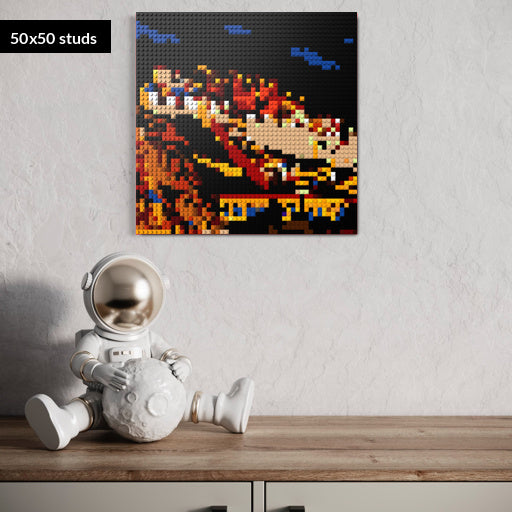 50*50studs, 40*40cm, 15,75*15,75inch