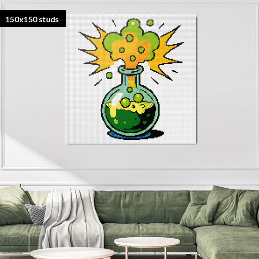 150*150studs, 120*120cm, 47,25*47,25inch