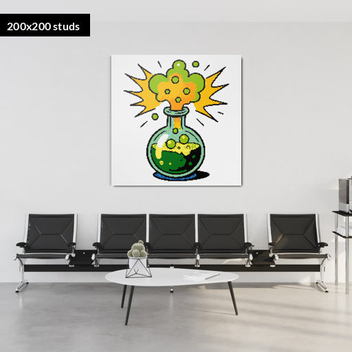 200*200studs, 160*160cm, 63*63inch