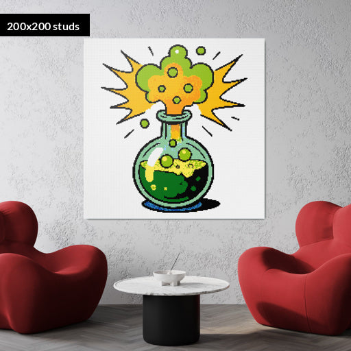 200*200studs, 160*160cm, 63*63inch